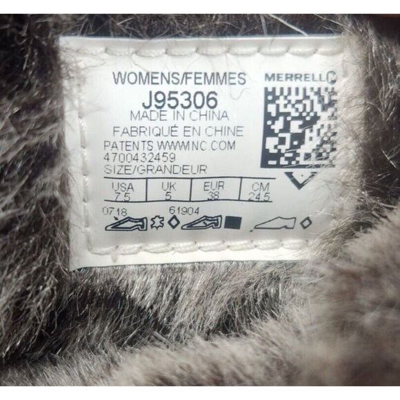 Merrell Tremblant Ezra Lace WP Ice+ Womens Size 7.5 Espresso Brown Vibram Boots - Picture 11 of 13